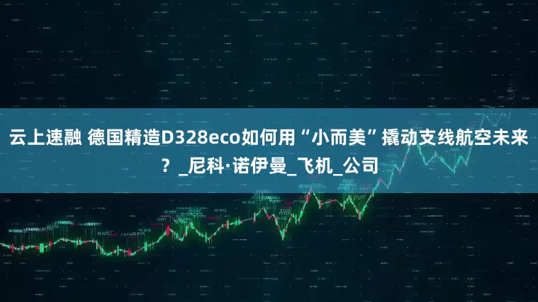云上速融 德国精造D328eco如何用“小而美”撬动支线航空未来？_尼科·诺伊曼_飞机_公司