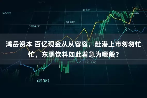 鸿岳资本 百亿现金从从容容，赴港上市匆匆忙忙，东鹏饮料如此着急为哪般？